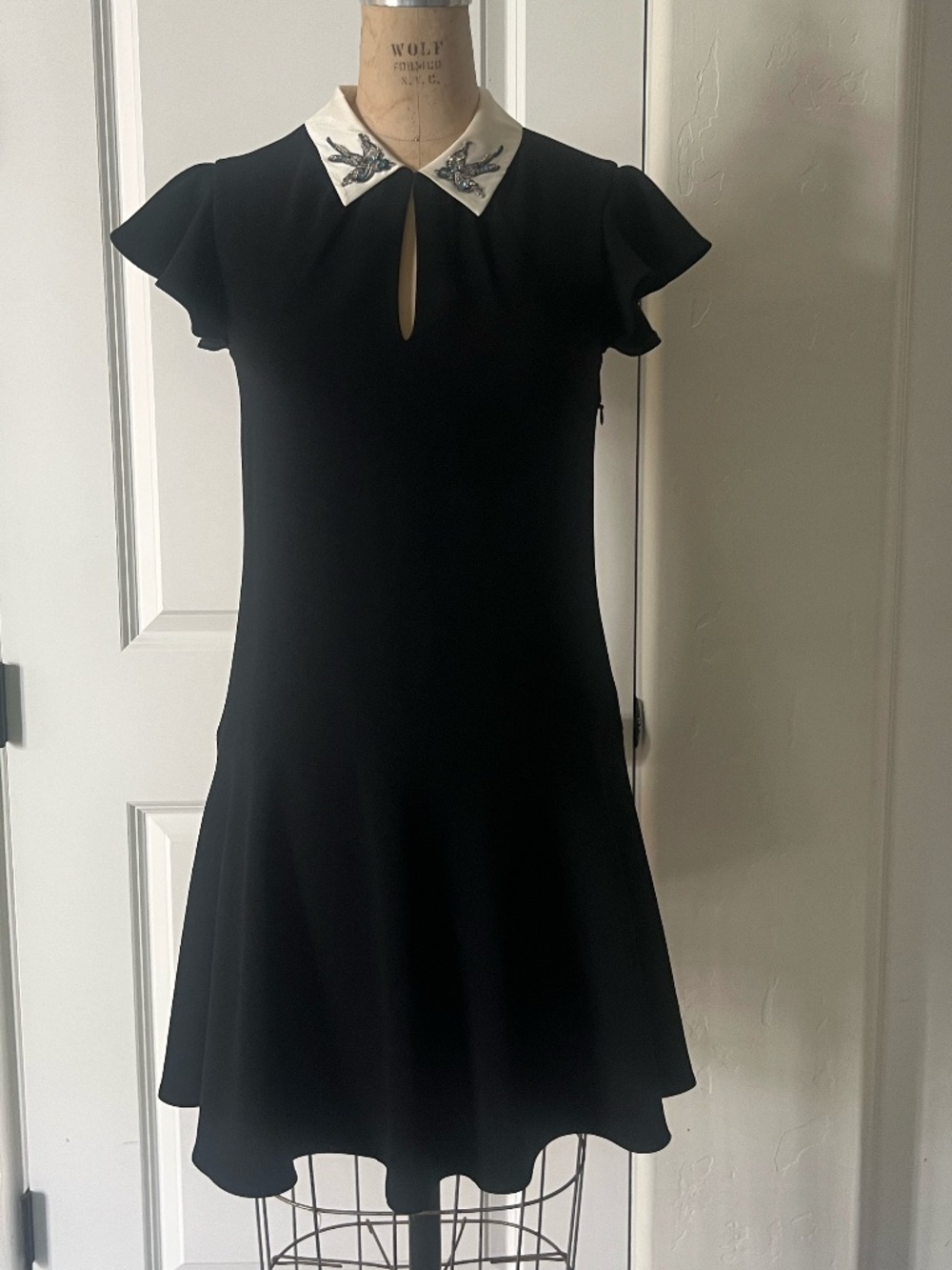 Rebecca Taylor Embellished Bird Dress